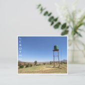 Carte Postale réservoir d'eau lesotho (Debout devant)