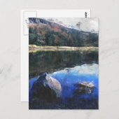 Carte Postale Réservoir Dovestone (Devant / Derrière)