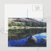 Carte Postale Réservoir Dovestone (Devant / Derrière)