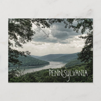 Carte Postale Réservoir Kinzua en PENNSYLVANIE