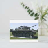 Carte Postale Réservoir léger de M24 Chaffee (Debout devant)