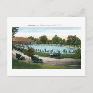 Carte Postale Réservoir Park, Piscine, Louisville, Ky