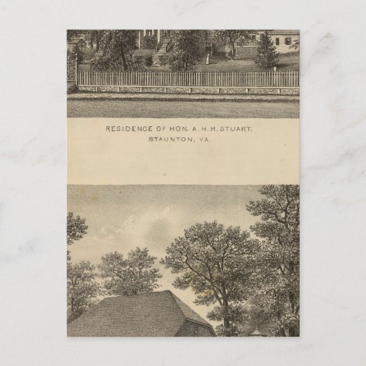 Carte Postale Résidence Augusta Church Stuart (Devant)