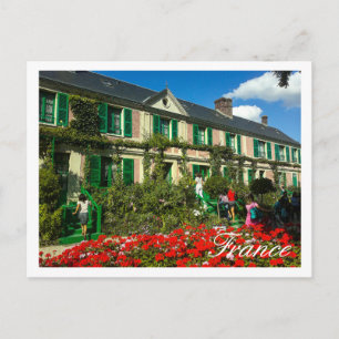 Carte Postale Résidence célèbre de Claude Monet à Giverny en Fra