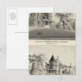 Carte Postale Résidence Chandler, Manchester, NH (Devant / Derrière)