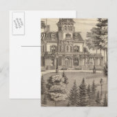 Carte Postale Résidence de Genl HH Baxter à Rutland Vermont (Devant / Derrière)