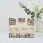 Carte Postale Résidence de Henry Baker et autres (Debout devant)