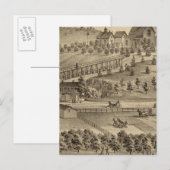 Carte Postale Résidence de Jacob Markley (Devant / Derrière)