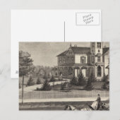 Carte Postale Résidence de James G Gowdy, Tom's River, NJ (Devant / Derrière)