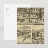 Carte Postale Résidence de John A Warden Sewickley (Devant / Derrière)