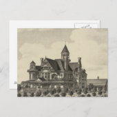 Carte Postale Résidence de John D Knox, Topeka, Kansas (Devant / Derrière)