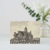 Carte Postale Résidence de John D Knox, Topeka, Kansas (Debout devant)