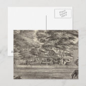 Carte Postale Résidence du Dr Robert Laird, Squan, NJ (Devant / Derrière)