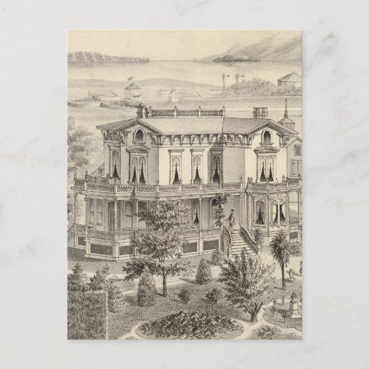 Carte Postale Résidence Emery, Oakland, Alameda Co (Devant)