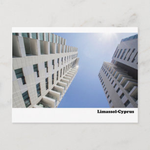 Carte Postale Résidence olympique Chypre Limassol ville architec
