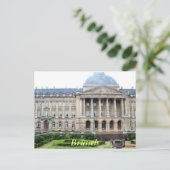 Carte Postale Résidence royale de Bruxelles (Debout devant)