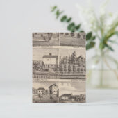 Carte Postale Résidences à Rochester et à Dodge, Minnesota (Debout devant)