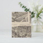 Carte Postale Résidences, Agritourisme, Minnesota (Debout devant)