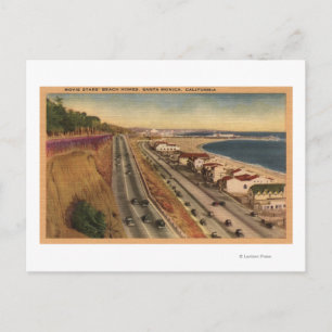 Carte Postale Résidences de Beach des Stars de cinéma