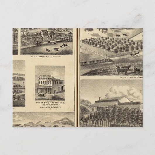 Carte Postale Résidences de Frank McElarney, HF Gerkhardt (Devant)