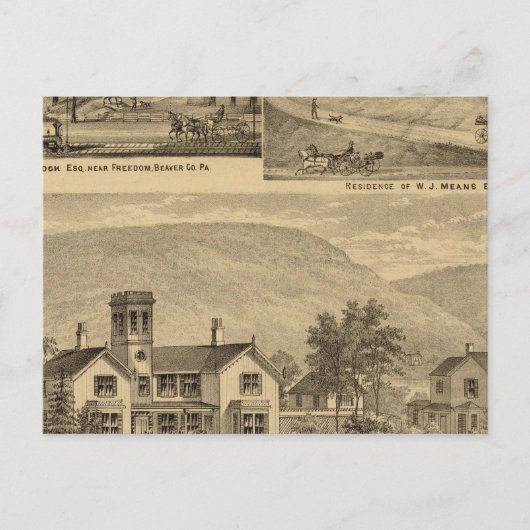 Carte Postale Résidences de HJ Murdoch (Devant)
