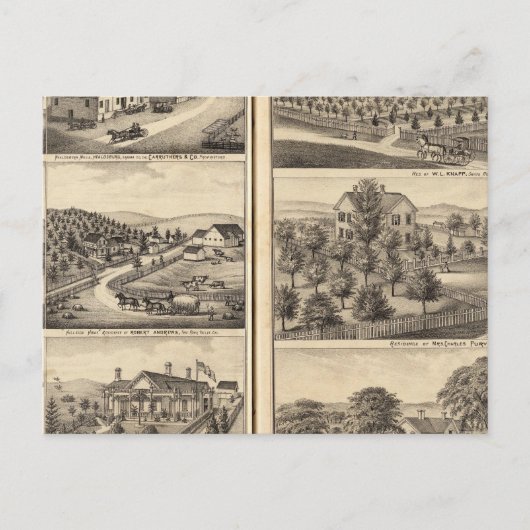 Carte Postale Résidences de Robert Andrews, Dr JS Shepherd (Devant)
