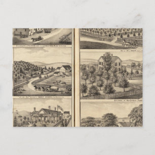 Carte Postale Résidences de Robert Andrews, Dr JS Shepherd
