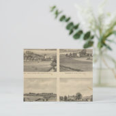Carte Postale résidences du comté d'Augusta (Debout devant)