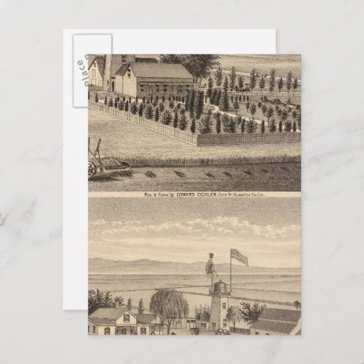 Carte Postale Résidences Eichler, Meyer (Devant / Derrière)