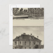 Carte Postale Résidences en Kansas (Devant / Derrière)