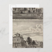 Carte Postale Résidences en Rochester, Minnesota (Devant / Derrière)