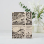 Carte Postale Résidences et brasseries en Rochester, Minnesota (Debout devant)