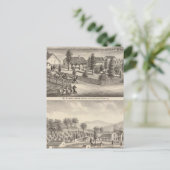 Carte Postale Résidences noires, Neal, propriétés (Debout devant)