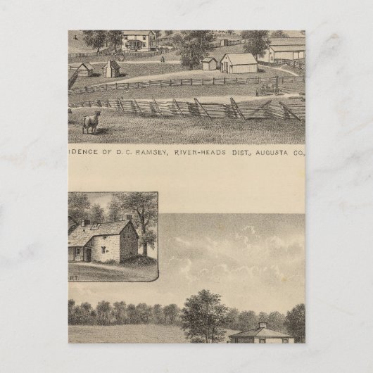Carte Postale Résidences Ramsey, Williams (Devant)
