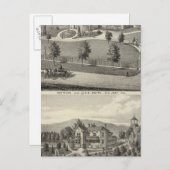 Carte Postale Résidences Smith, Evans (Devant / Derrière)