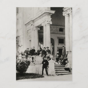 Carte Postale Résidents de Villa Medici à Rome