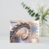 Carte postale Résilience (Debout devant)