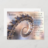 Carte Postale Résilience (Devant / Derrière)