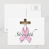 Carte Postale résistance au cancer du sein (Devant / Derrière)