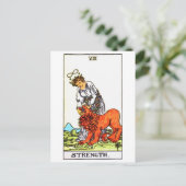 Carte Postale résistance au tarot (Debout devant)