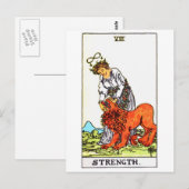 Carte Postale résistance au tarot (Devant / Derrière)