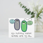 Carte Postale Résistance aux médicaments (Debout devant)