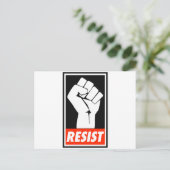 Carte Postale résister (Debout devant)