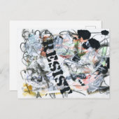 Carte Postale Résister (Devant / Derrière)