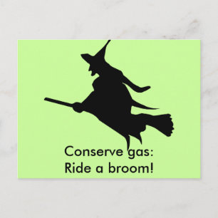 Carte Postale Résoudre la crise de l'énergie et du pétrole et du