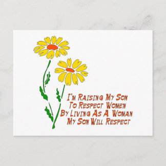 Carte Postale Respect des femmes