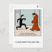 Carte Postale "Respect Tranquille" (Devant / Derrière)