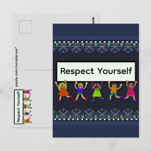 Carte Postale Respect Yourself Postcard (Devant / Derrière)