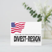 Carte Postale Respectez la présidence ... Divis ou Démissionnair (Debout devant)