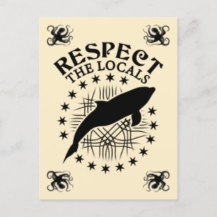 Carte Postale Respectez Les Locaux - Citation De L'Amant Dauphin